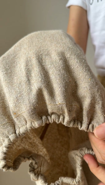 RTBU Sustainable wear Iyengar Yoga/Pole Dance Gymnastics Free Exercise Natural Hemp Fiber Bloomers Shorts  (medium-weight)