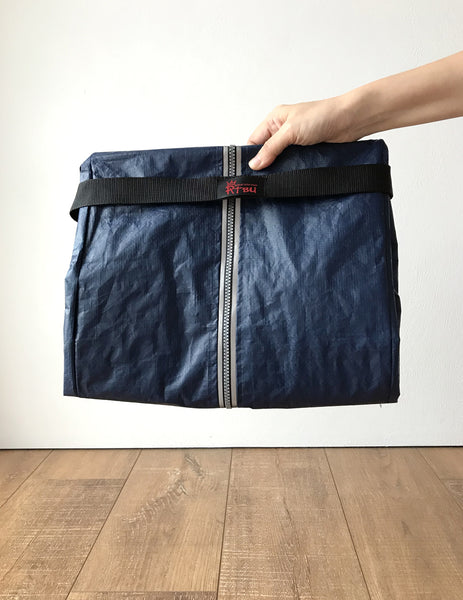 EPA! Caster Wheels Foldable Soft Compact Minimalist Travel Rolling Luggage Backpack Skate