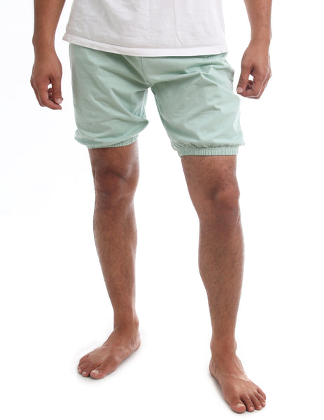RTBU Men Iyengar Yoga Dance Ballet Pilates Cotton Bloomer Shorts Patel Green