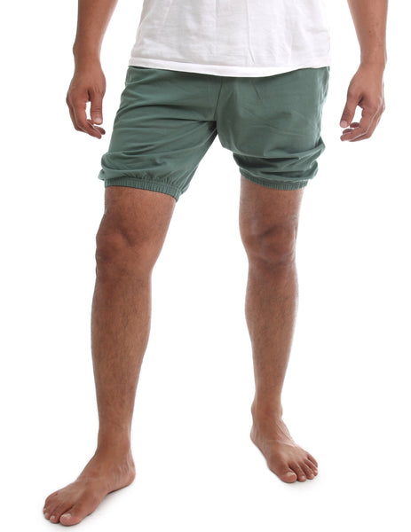 RTBU Iyengar Yoga Pole Dance Gym Exercise Cotton Bloomer Shorts Lake Green