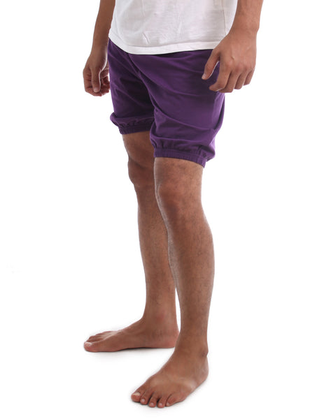 RTBU Iyengar Yoga Pole Dance Gym Flip Exercise Cotton Bloomer Shorts Purple