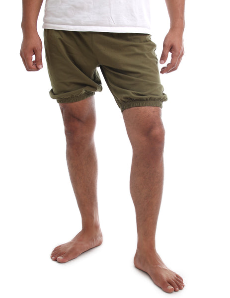 RTBU Male Men Iyengar Yoga Dance Ballet Pilates Cotton Bloomer Army Green