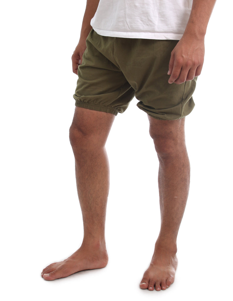 RTBU Male Men Iyengar Yoga Dance Ballet Pilates Cotton Bloomer Army Green