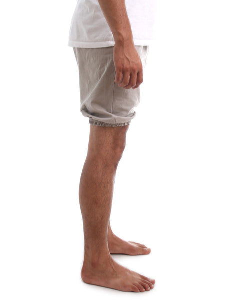 RTBU Men Iyengar Yoga Dance Ballet Pilates Cotton Bloomer Shorts Cement Gray