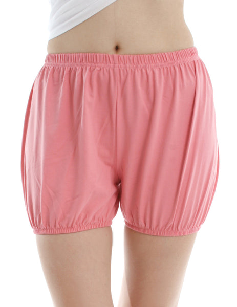 RTBU Iyengar Aerial Yoga Dance Ballet Pilates Anti-flashing Pumpkin Shorts Rose