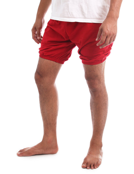 RTBU Iyengar Yoga/Pole Dance Gym Split Flip Exercise Cotton Bloomer Shorts Red
