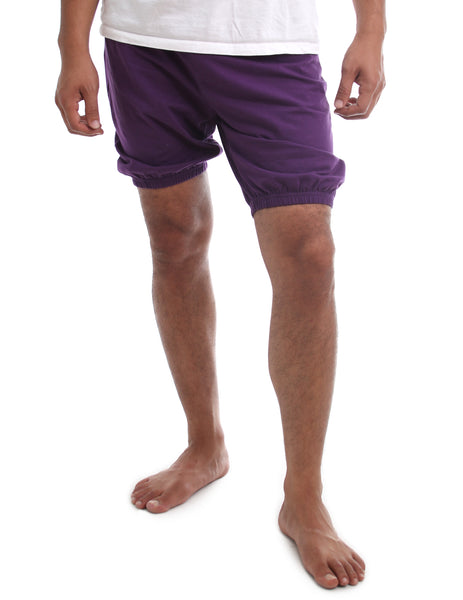 RTBU Iyengar Yoga Pole Dance Gym Flip Exercise Cotton Bloomer Shorts Purple